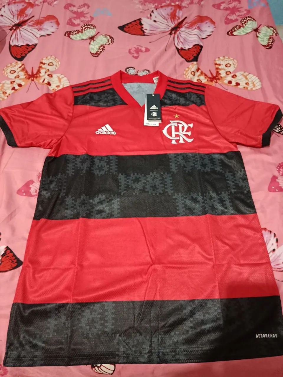 Camisa 1 flamingo versão torcedor 21/22 original 