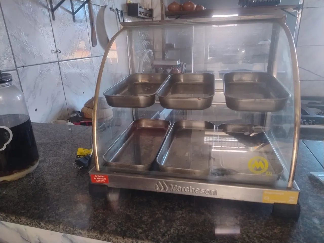 Vende_se estufa e sanduicheira com chapa - Foto 4