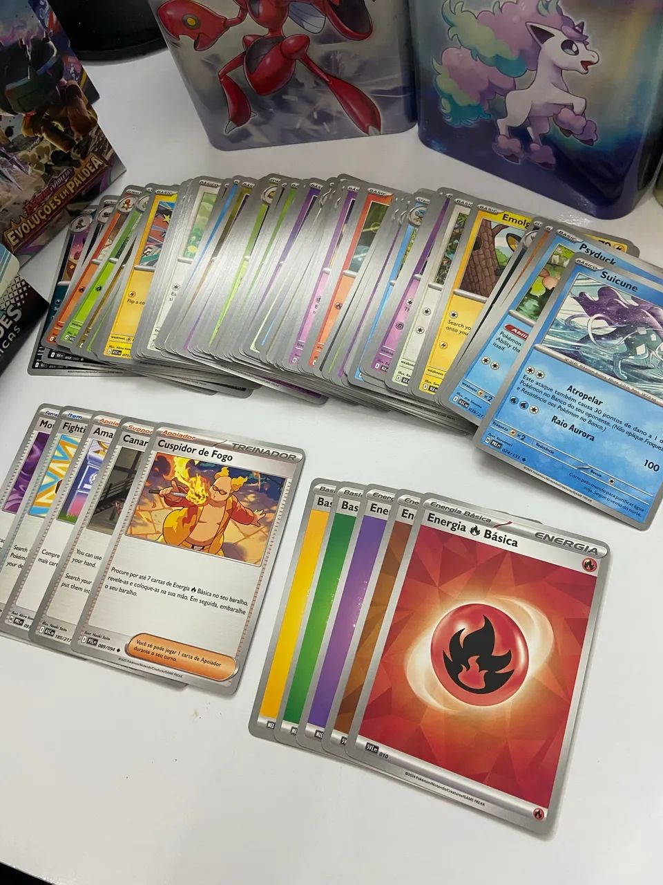 Lote 100 Cartas de Pokemon Original Copag Sortidas NM - Foto 2