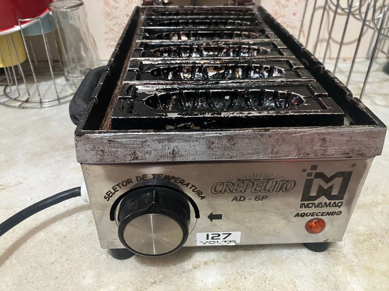 MÁQUINA DE CREPE SUÍÇO  - Foto 5