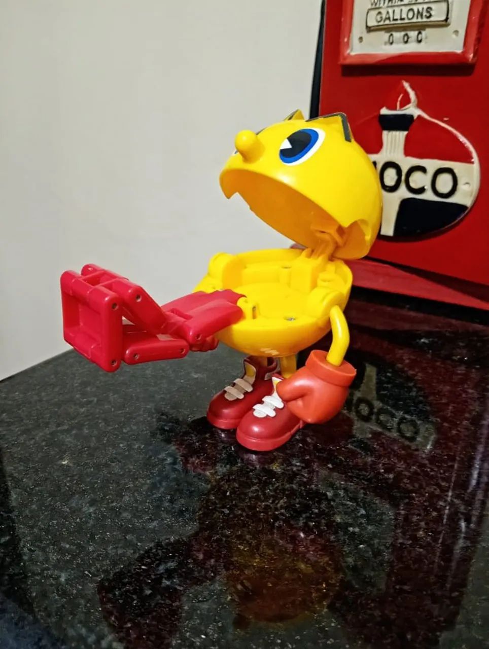 Boneco Pac Man Garra Fantasma  - Foto 2