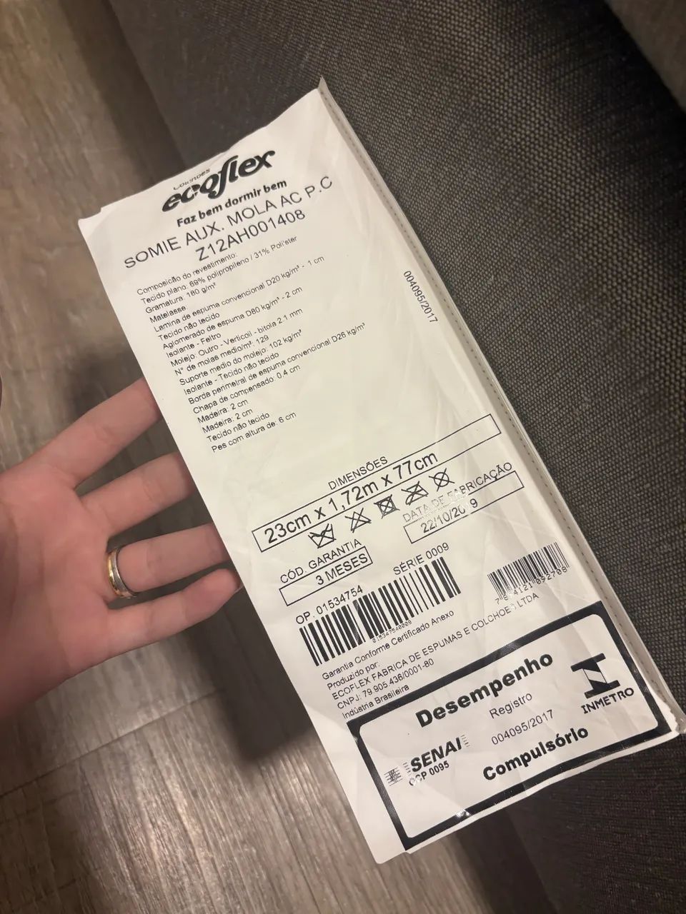 CAMA BOX COM AUXILIAR CONJUGADA COM MOLA + COLCHÃO PILLOW TOP DUPLO - Foto 4