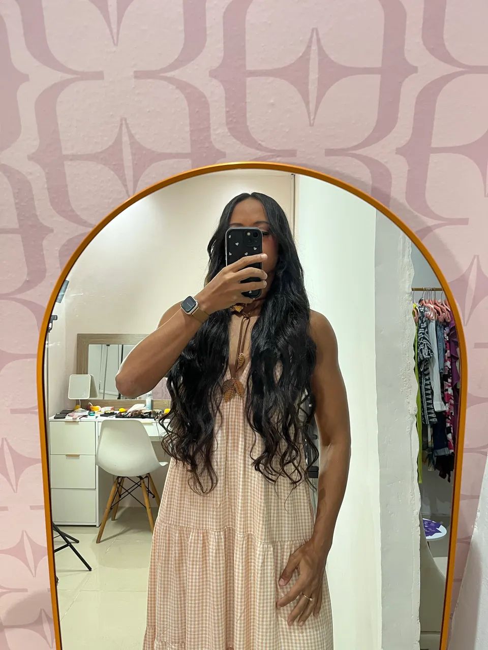 Cabelo humano indiano 65/70cm, leve ondulado  - Foto 3