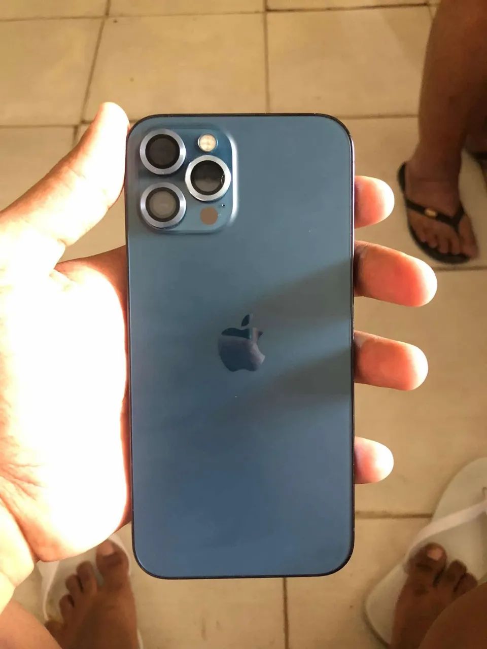 iPhone 12 Pro Max 128gb troco em Android com volta do comprador - Foto 5
