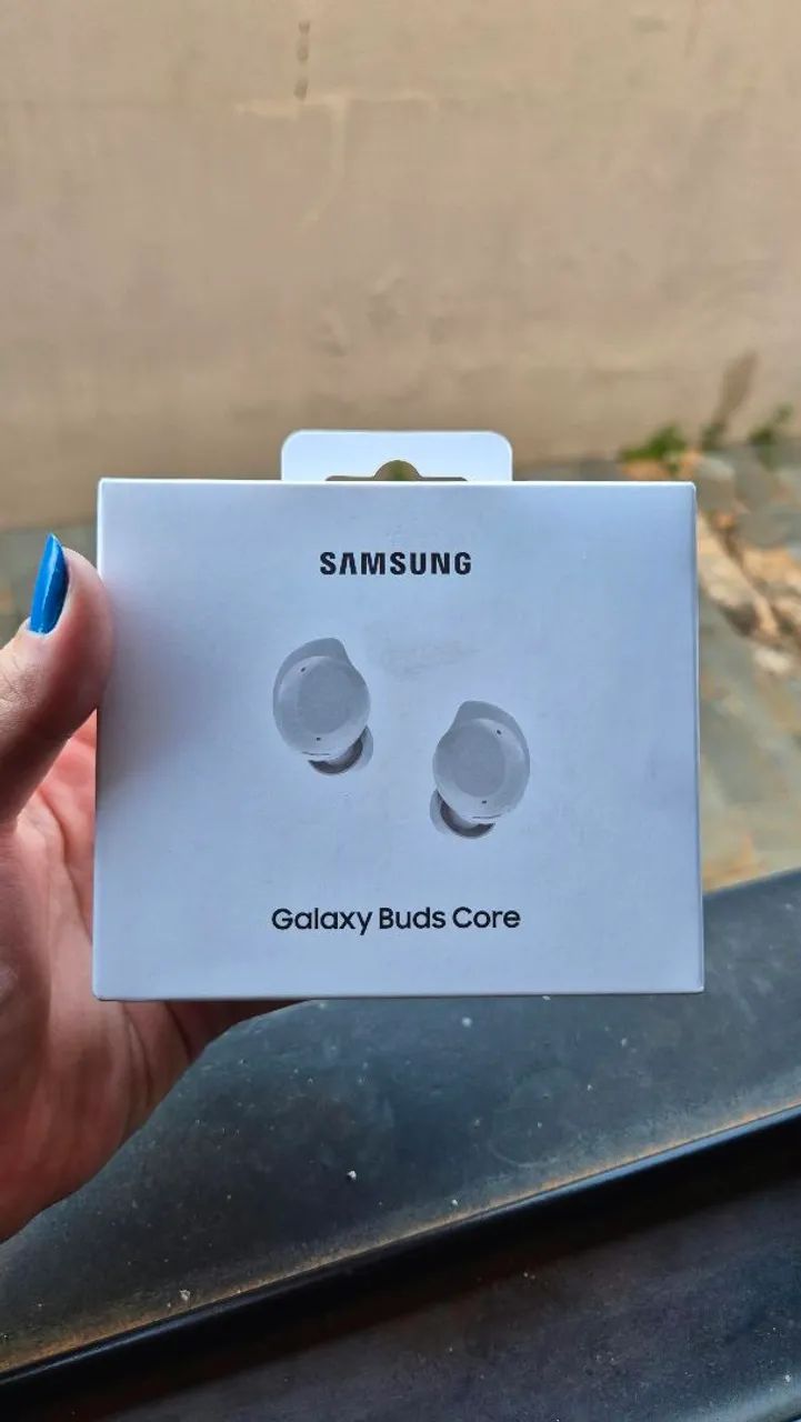 Galaxy buds core - cor branca 
