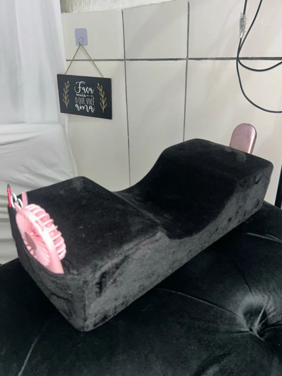 Almofada de Pescoço para Lash Designer com Porta-Pinças - Foto 4