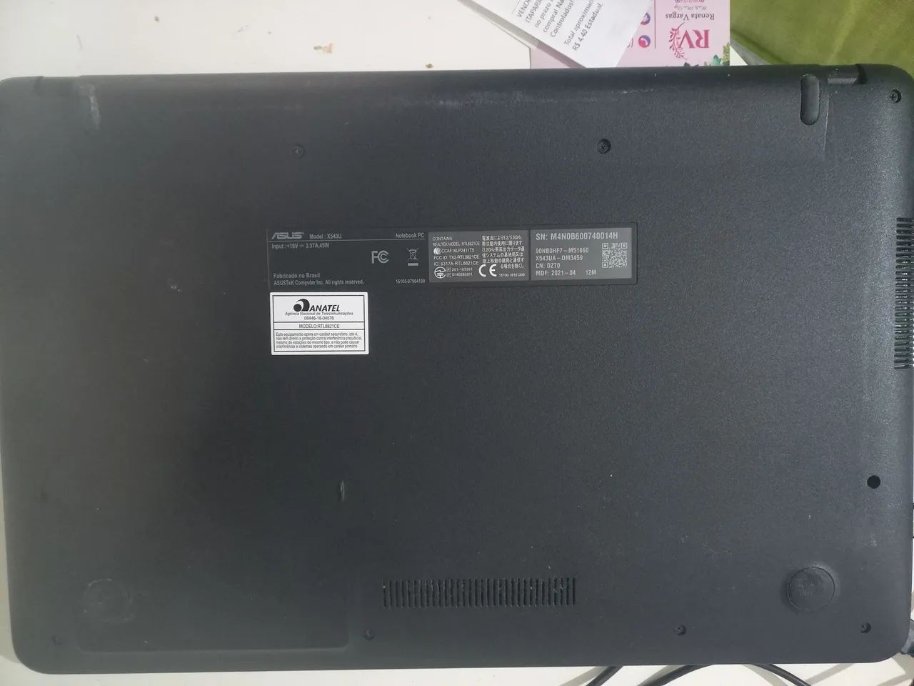 Vendo Notebook Asus - Foto 4