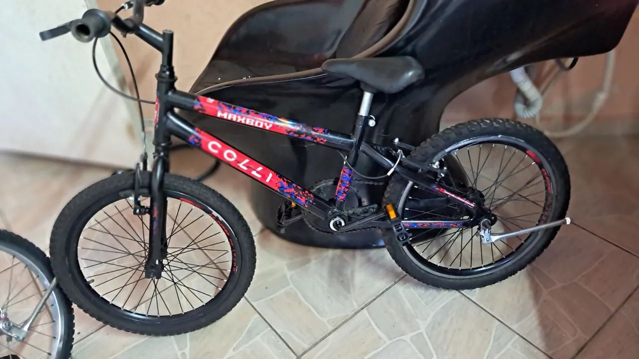 Linda bicicleta aro 20 bem conservada * - Foto 2
