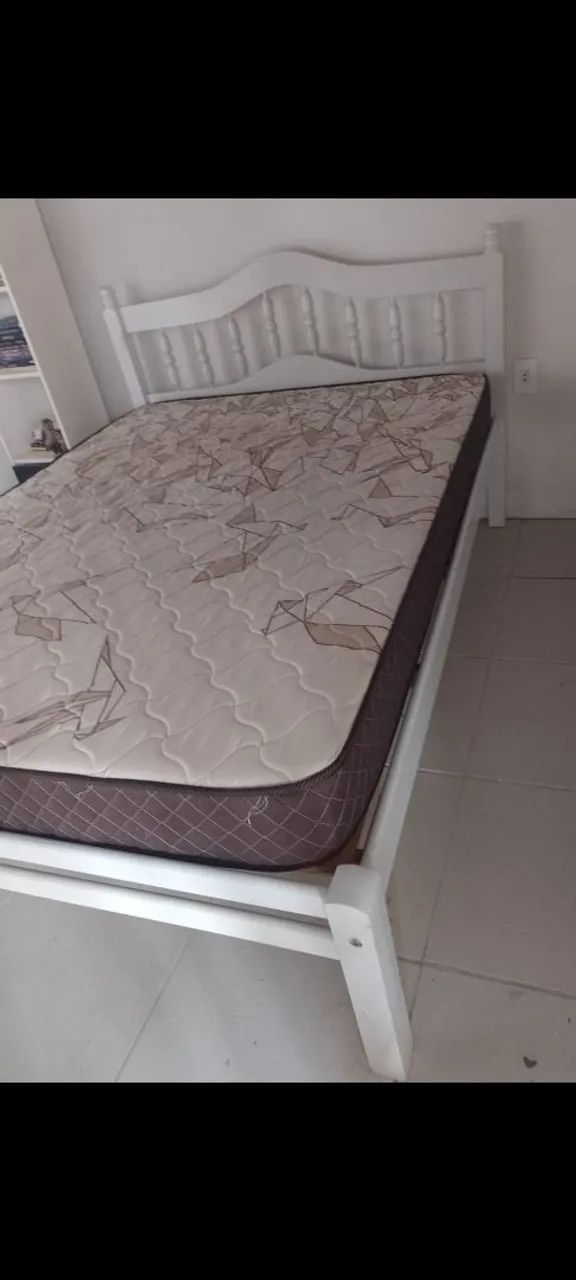 Cama de casal com colchão  - Foto 4