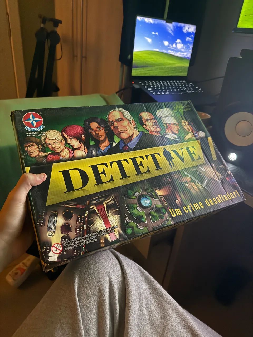 Jogo de tabuleiro Detetive 