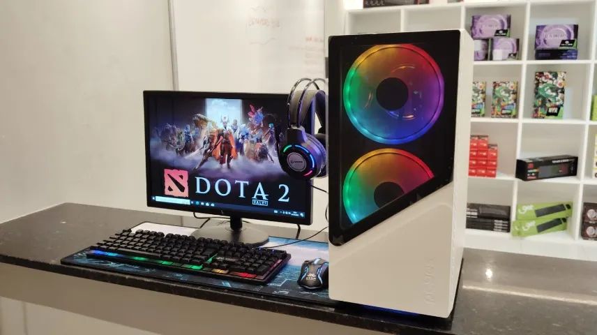 PC Gamer Core I5 4590 8GB RX 550 10x sem Juros - Foto 2