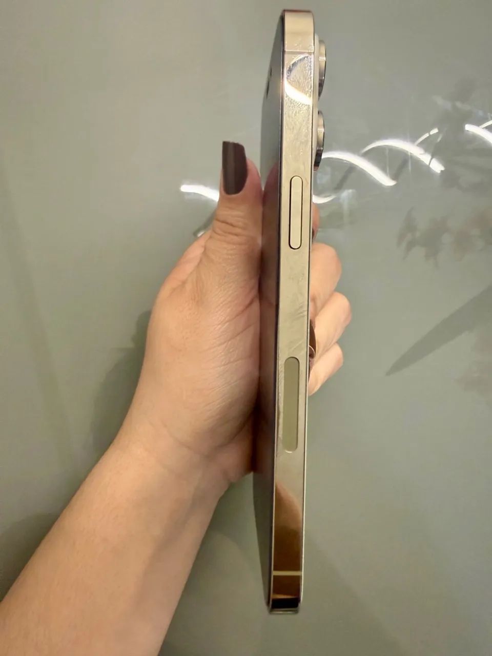 iPhone PRO MAX 14 Dourado 256 Gi - Foto 2