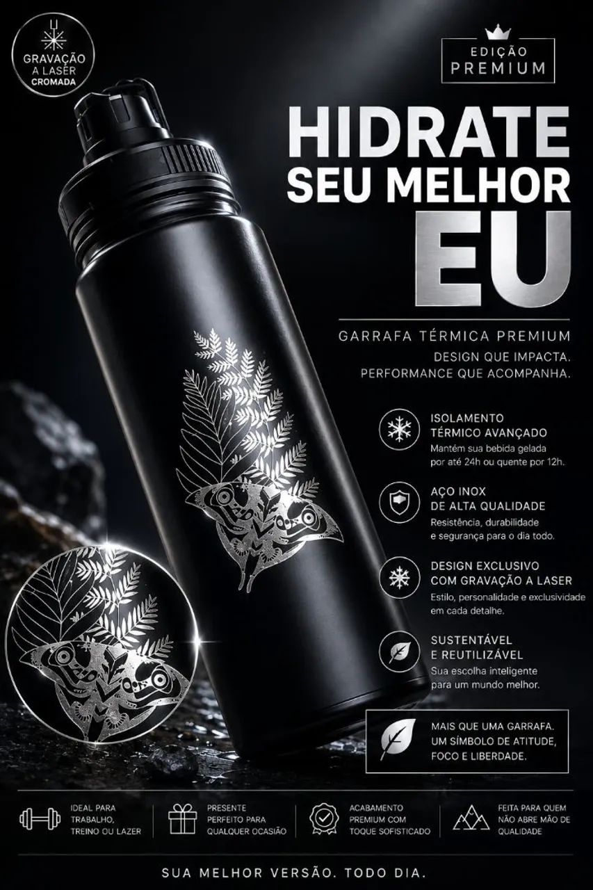 Garrafas térmicas personalizadas  - Foto 4