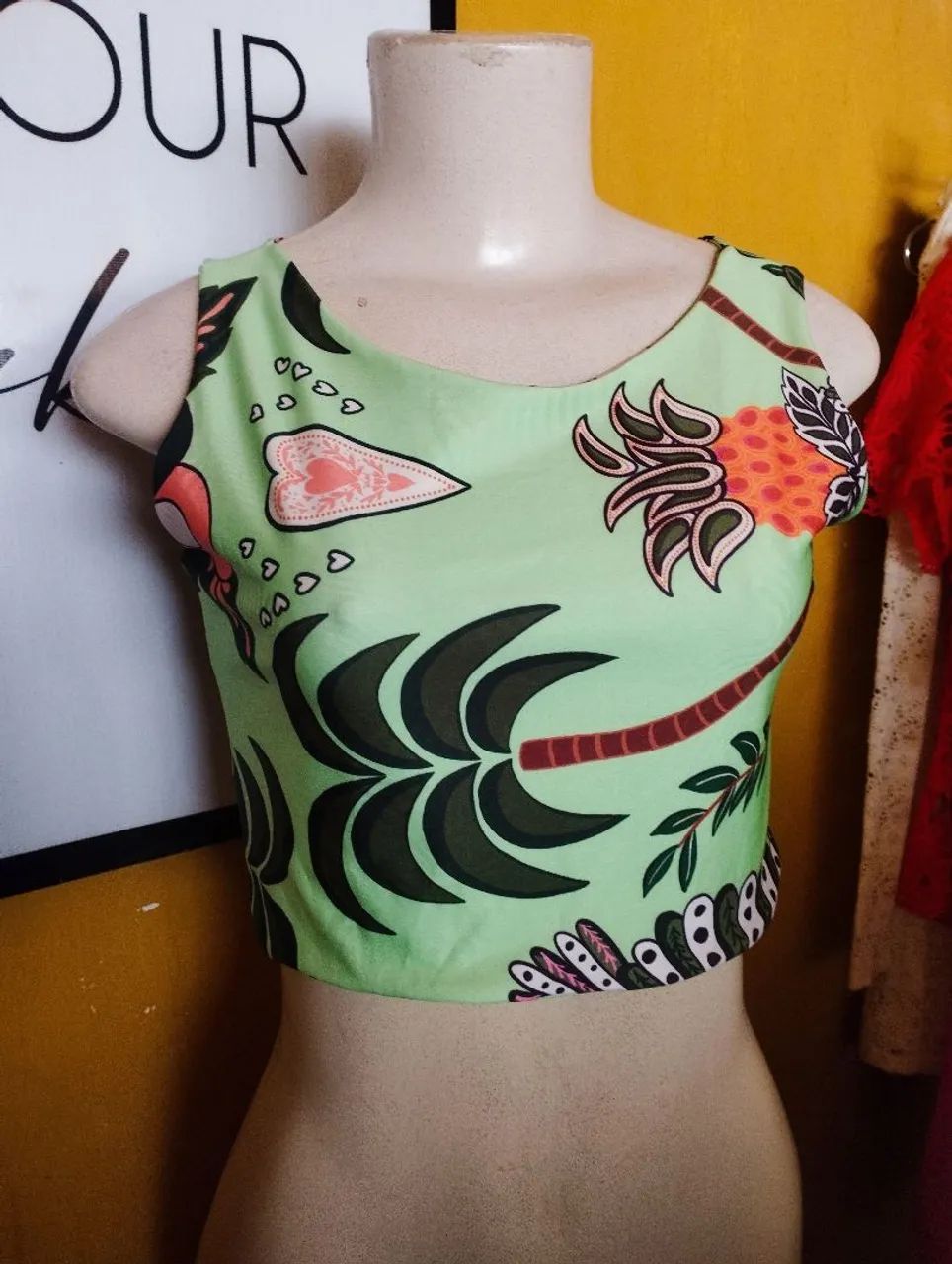 Cropped feminino (Novo) - Foto 2