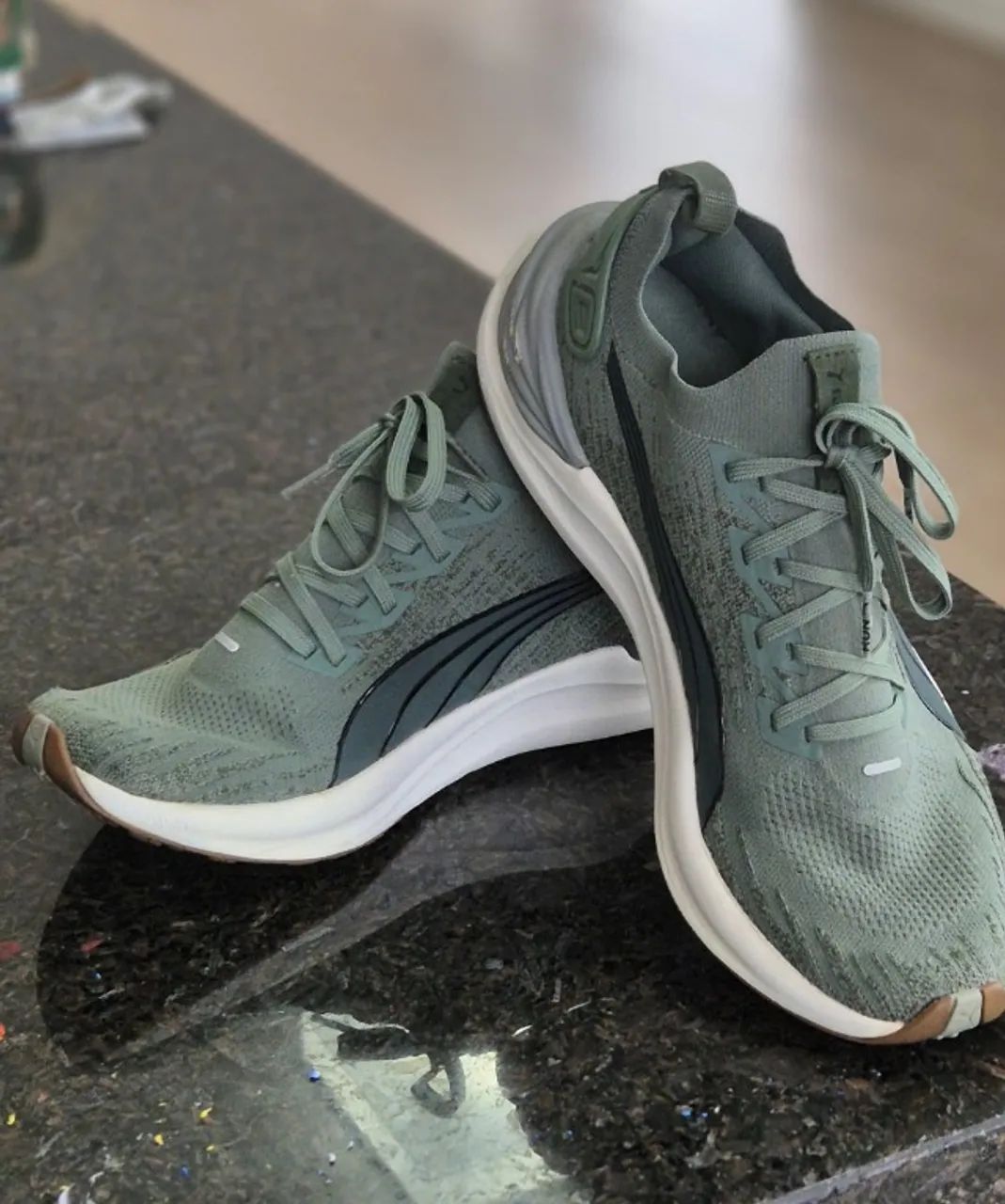 Tênis Puma Nitro Verde - Foto 2
