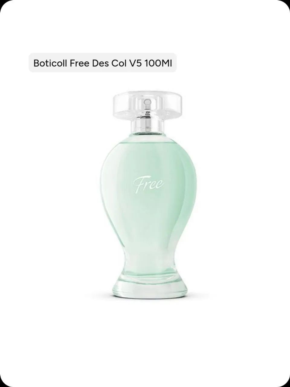 Perfume Free O Boticário 