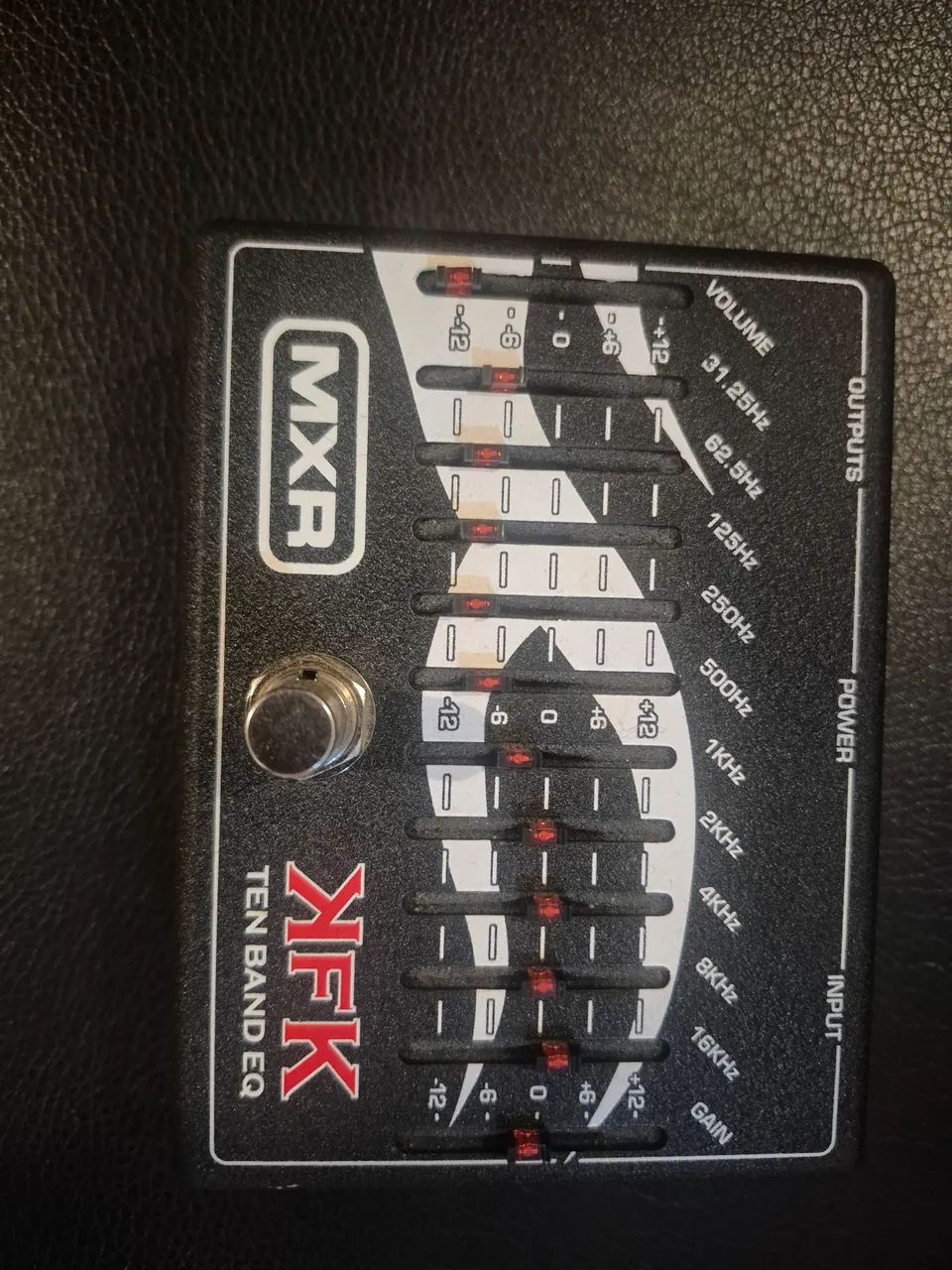 Pedal MXR KFK-1 Ten Band EQ (10 Bandas) - Equipamentos e