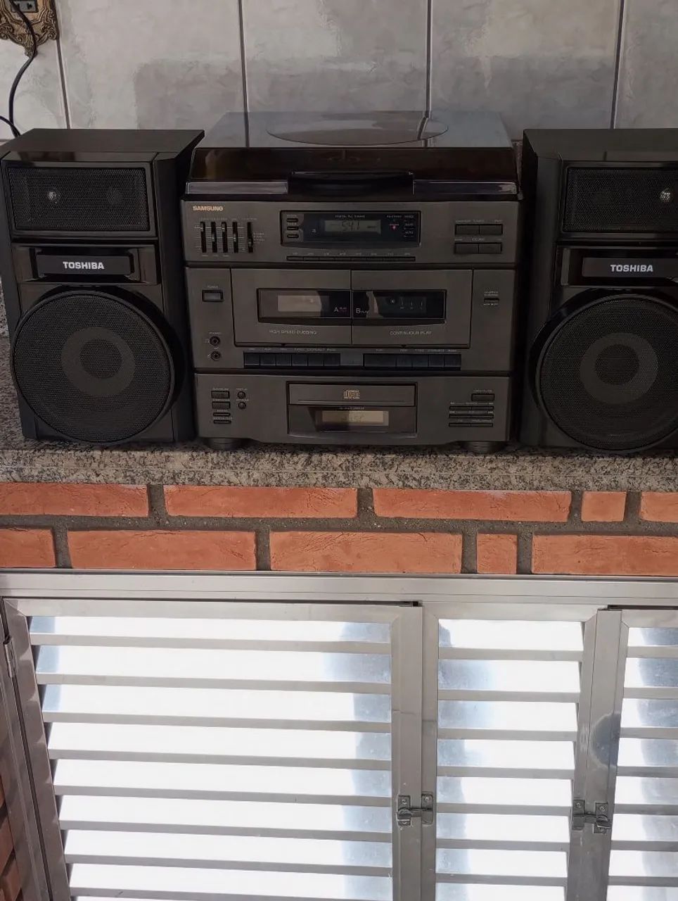 Toca discos Samsung.