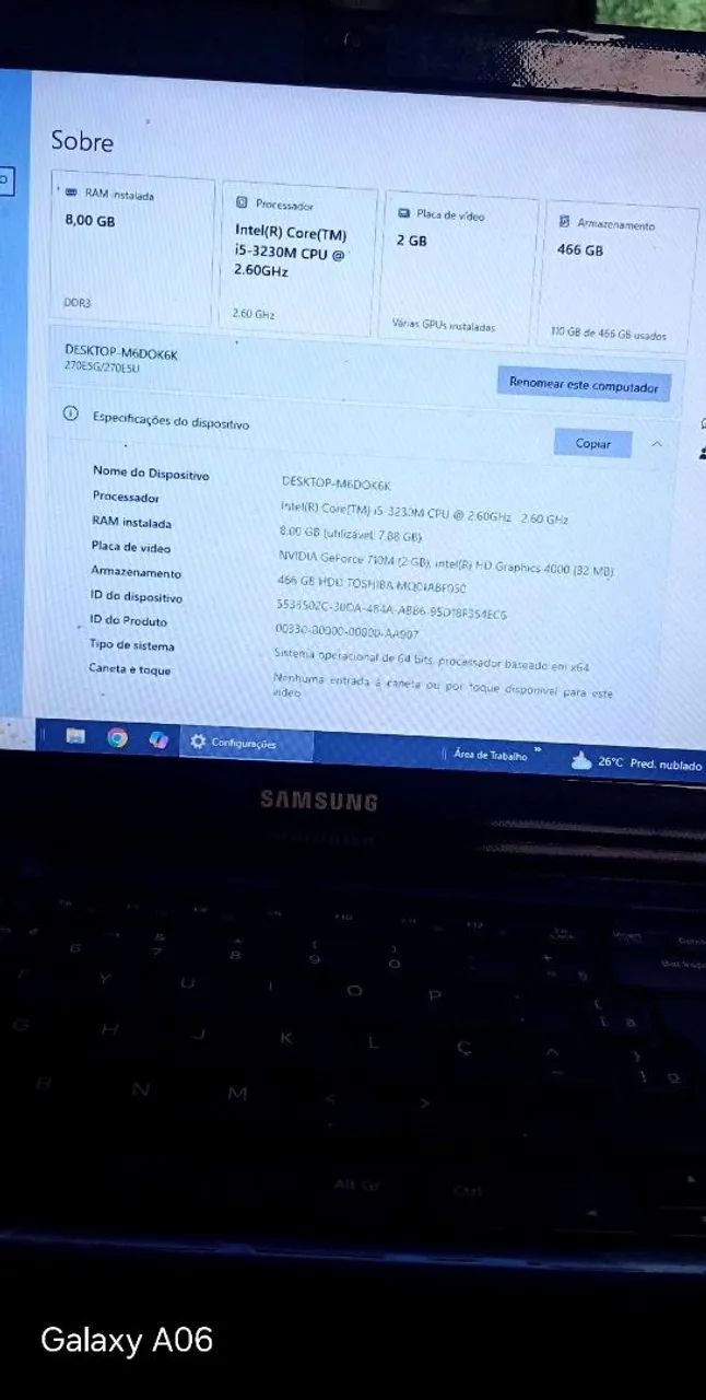 Notebook Samsung  - Foto 4