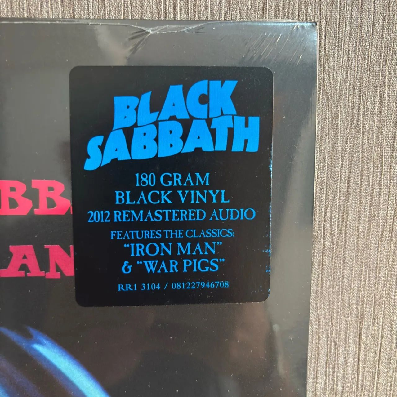 LP / VINIL | BLACK SABBATH - PARANOID | 180 GRAMAS - Foto 4
