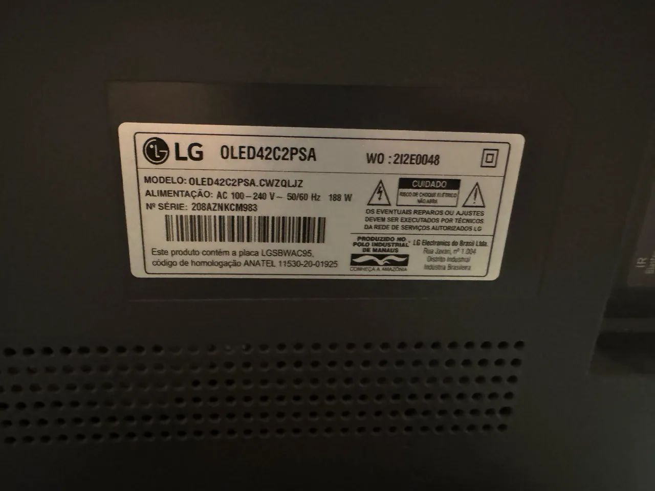 TV LG OLED evo C2 42" 4K - Foto 4