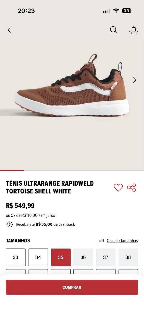 Vans Ultrarange 35 Novo - Foto 3