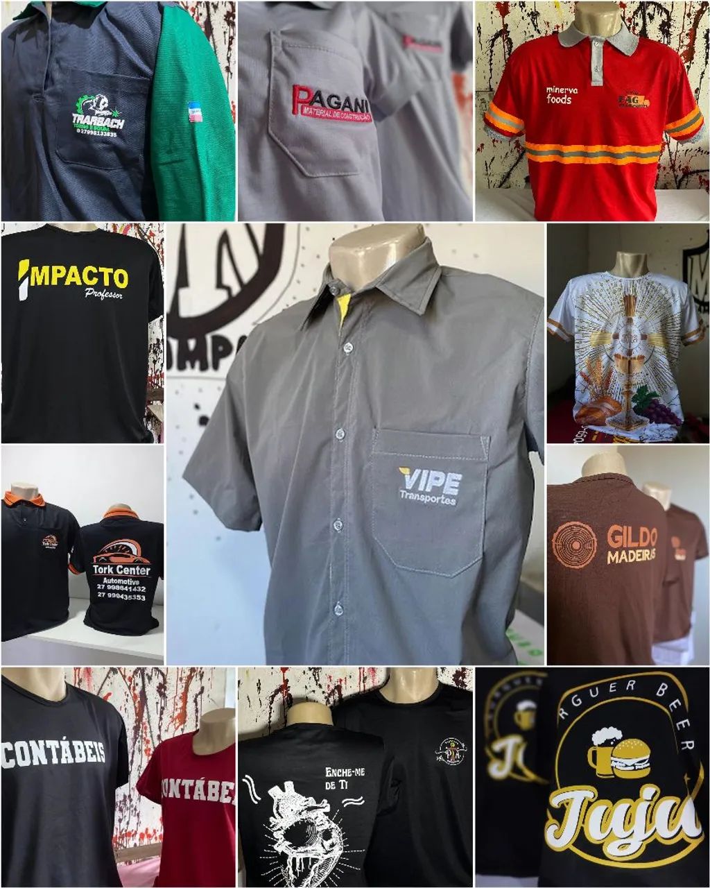 Camisetas Personalizadas e Uniformes em Geral 