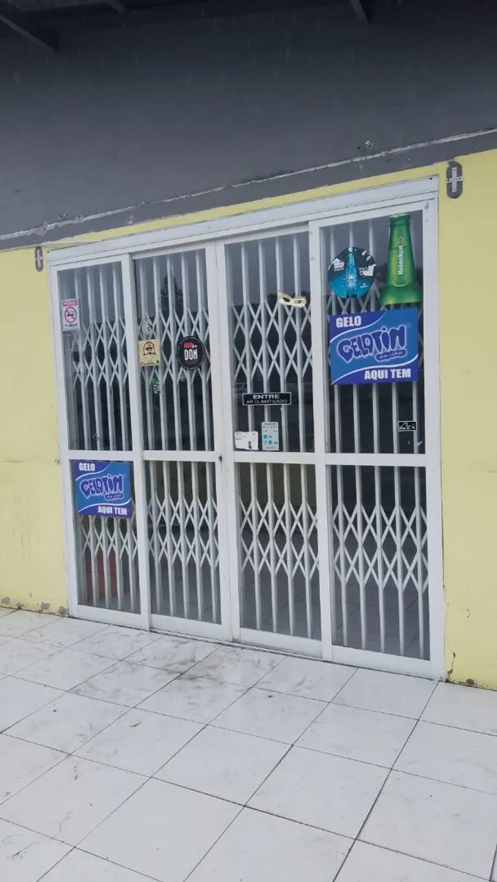 Porta de vidro e esteira de proteção 2.30/2.40