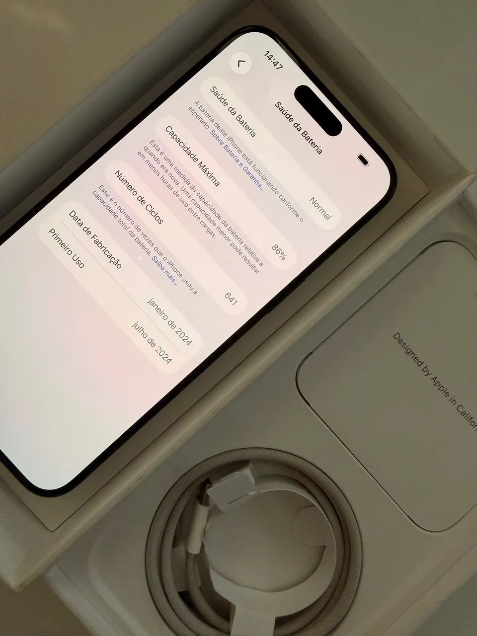 IPHONE 15 Pro Max 256 - Preto Titânio - Foto 5