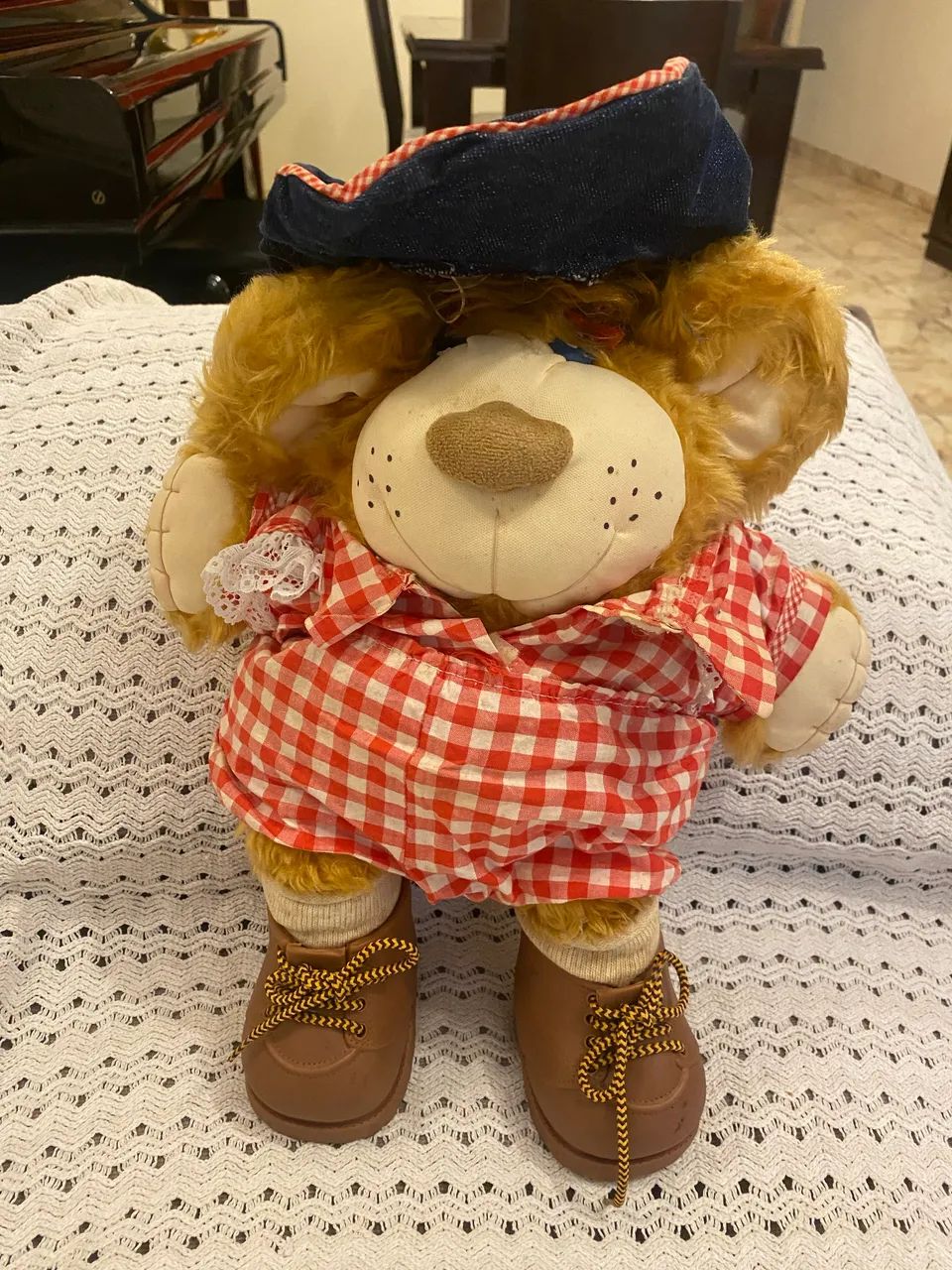 FURSKINS Teddy Bear By Xavier Roberts 1980 Original 