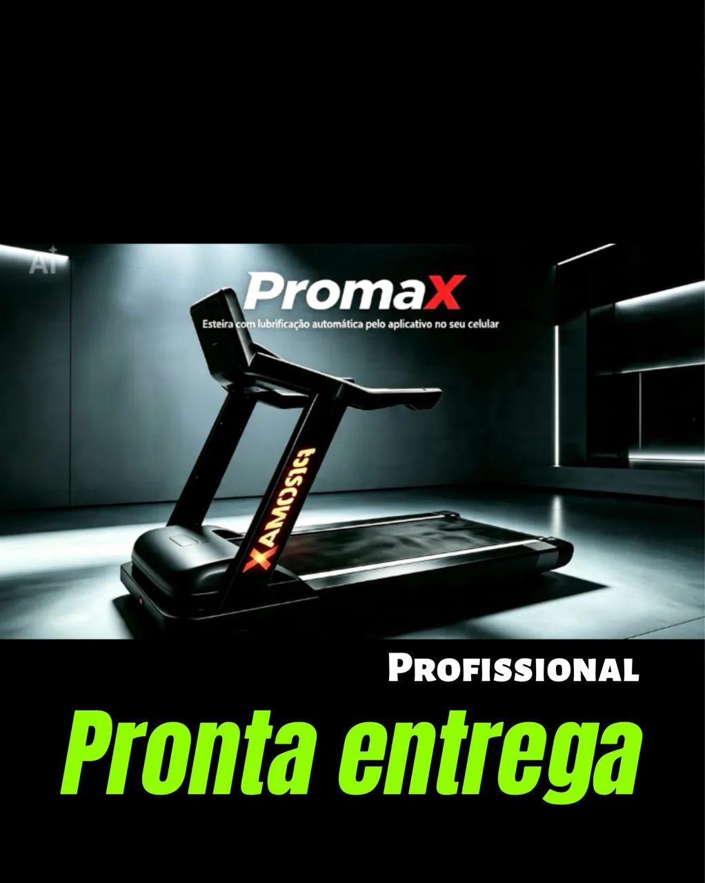 Esteira profissional para academia