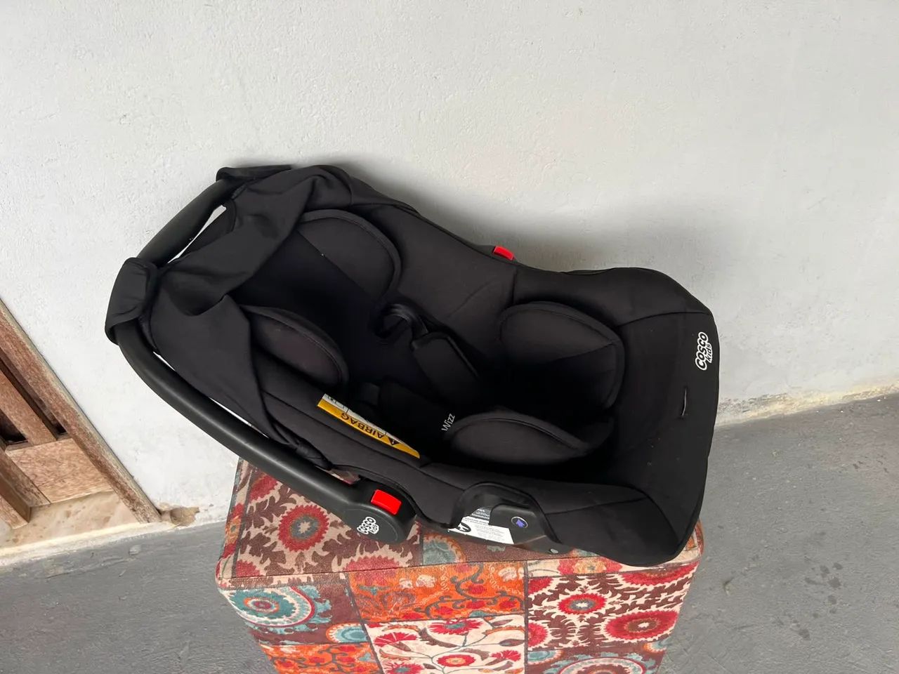 Carrinho de bebê Galzerano e bebê conforto Cusco - Foto 5