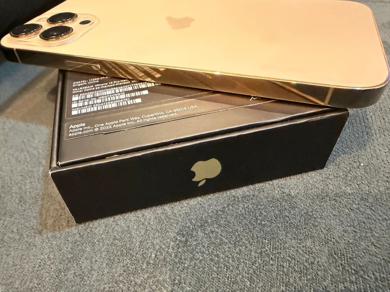 iPhone 13 Pro Max Gold - 128 GB *semi novo * - Celulares e