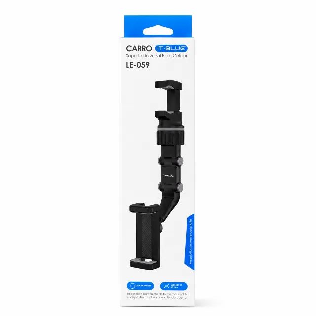 Suporte Veicular IT-Blue LE-059 Ajustável Universal para Celular Smartphone GPS Carro pode