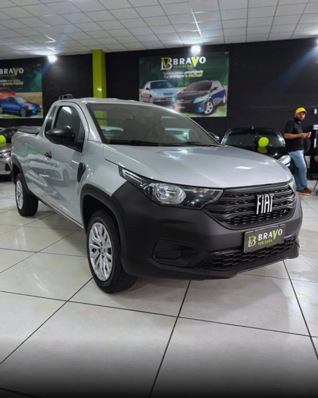 Fiat Strada Endurance 1.3 Flex 8V CS 2024 - Foto 3