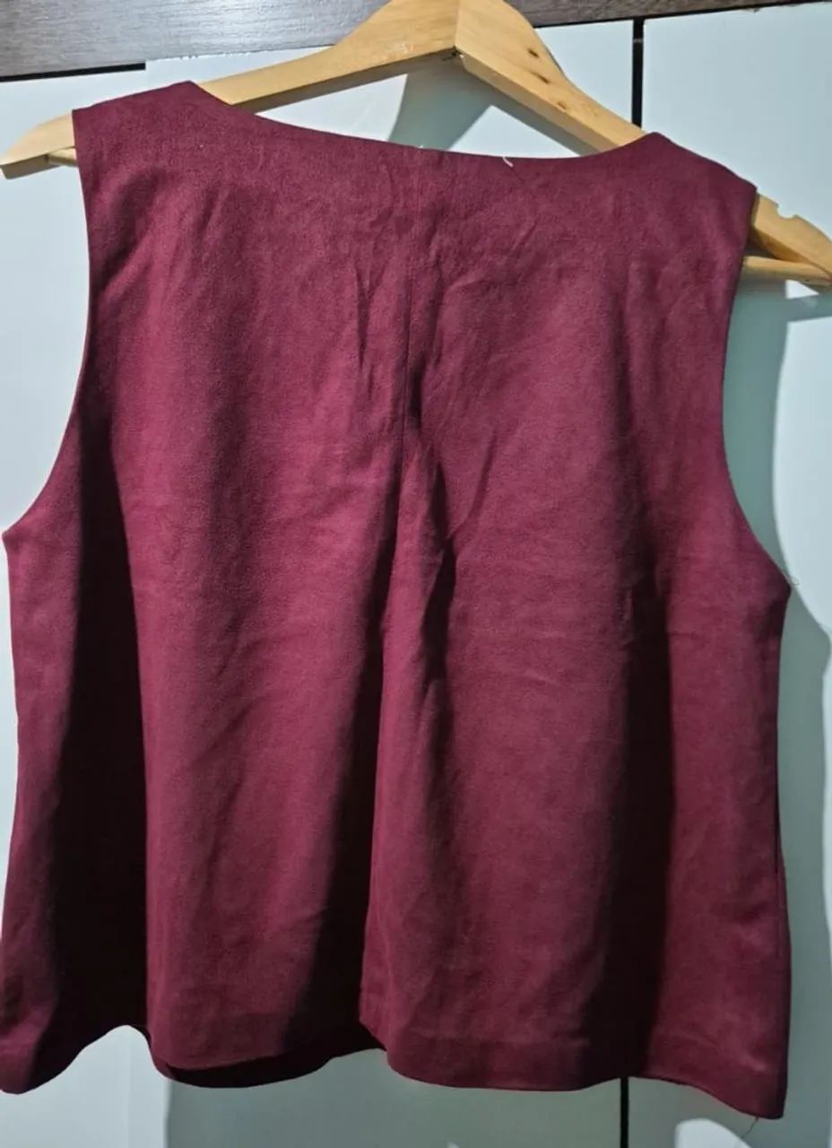 Blusa C&A marsalha - Foto 3