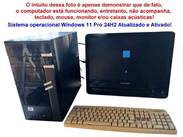 Computador Megaware i5 atualizado com Windows 11, gentileza leia todo anúncio...