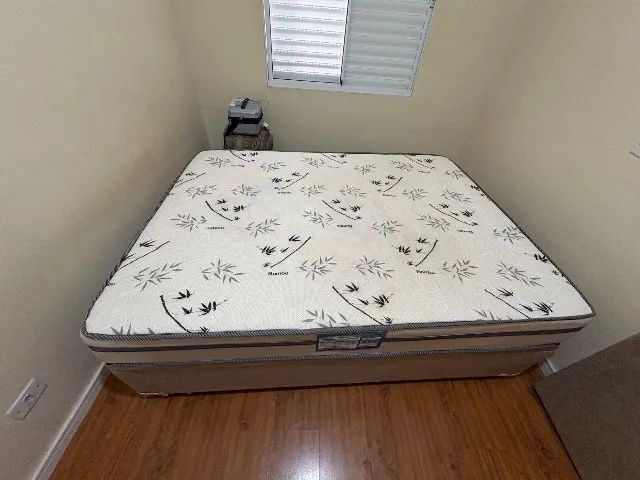 Cama baú com cabeceira, cama King - Foto 2