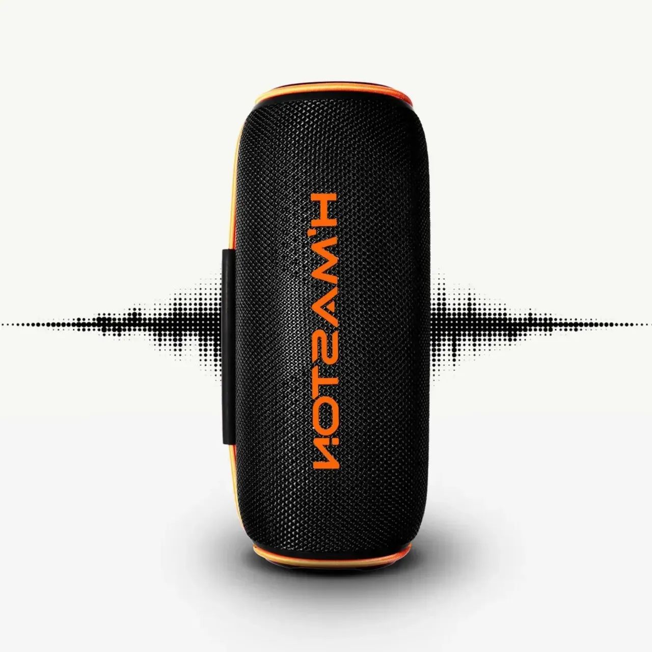 Caixa De Som Bluetooth Portátil 40w Tws Cor preto IPX6 potente H´MASTON