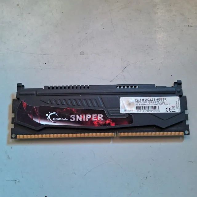 4gb G,SKILL SNIPER / PC3 12800 - Foto 2