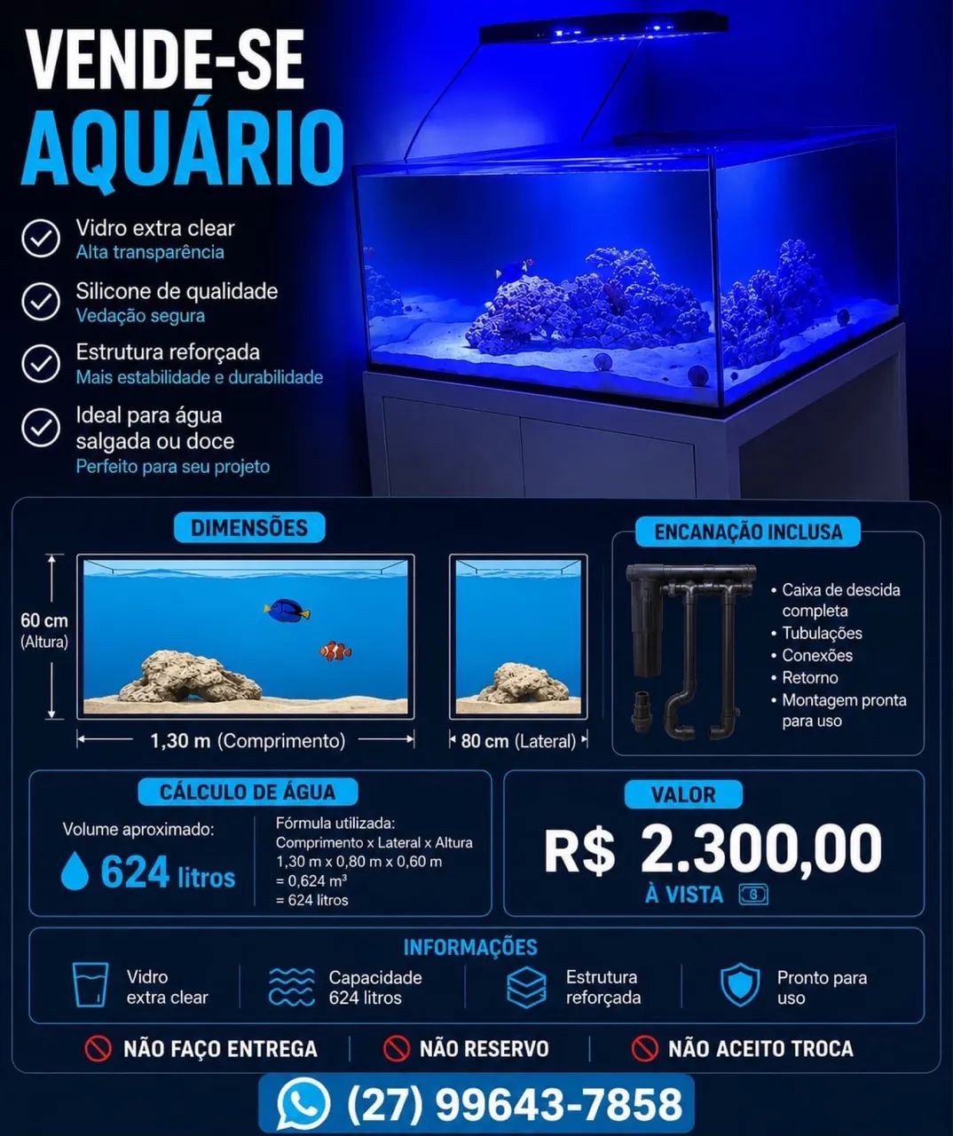 Vende-se aquário  - Foto 3
