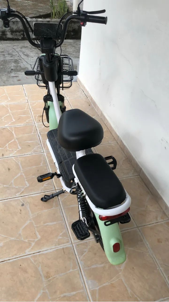 Bicicleta elétrica scooter nova - Foto 4