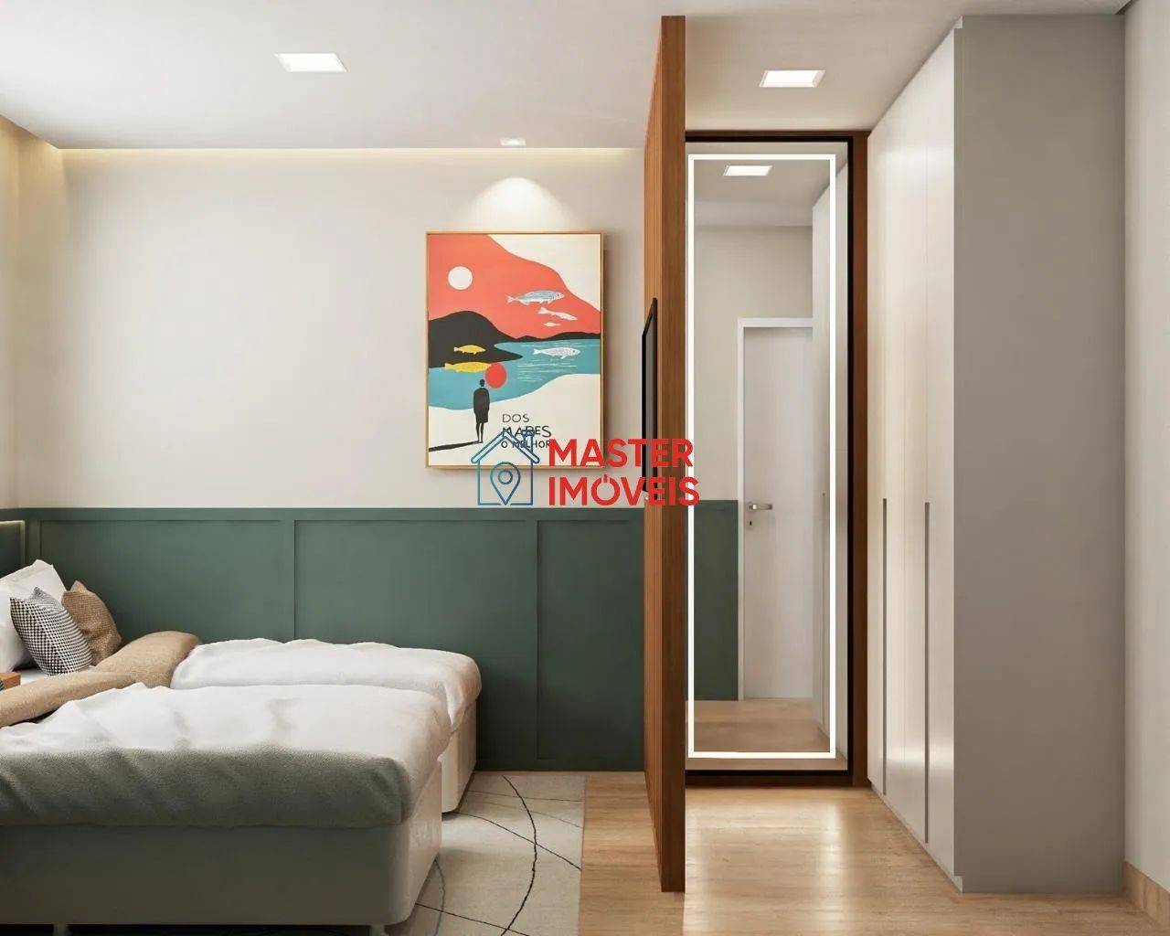 APARTAMENTO 2 QUARTOS COM VARANDA - Foto 4