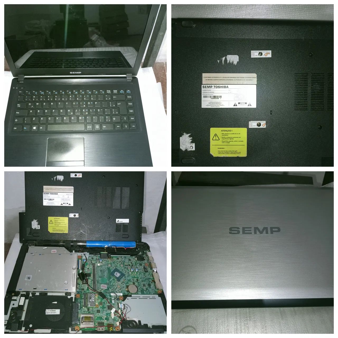Lote de 08 notebooks + 1 mini PC CUBI MSI - Foto 5