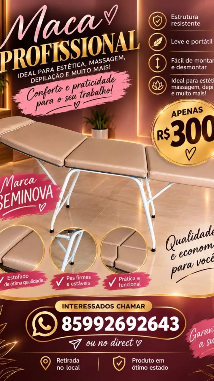 Maca para Depilação e sobrancelha 