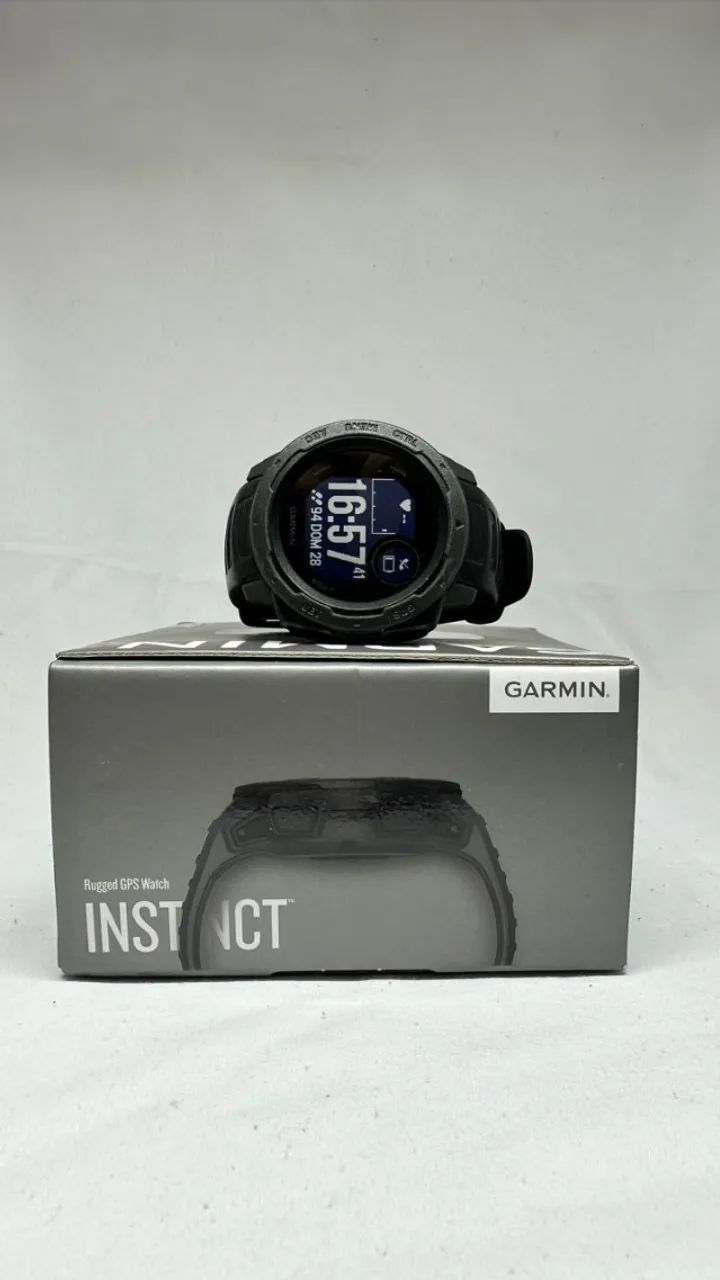Garmin Instinct 1ª Geração GPS - Usado - Caixa Original