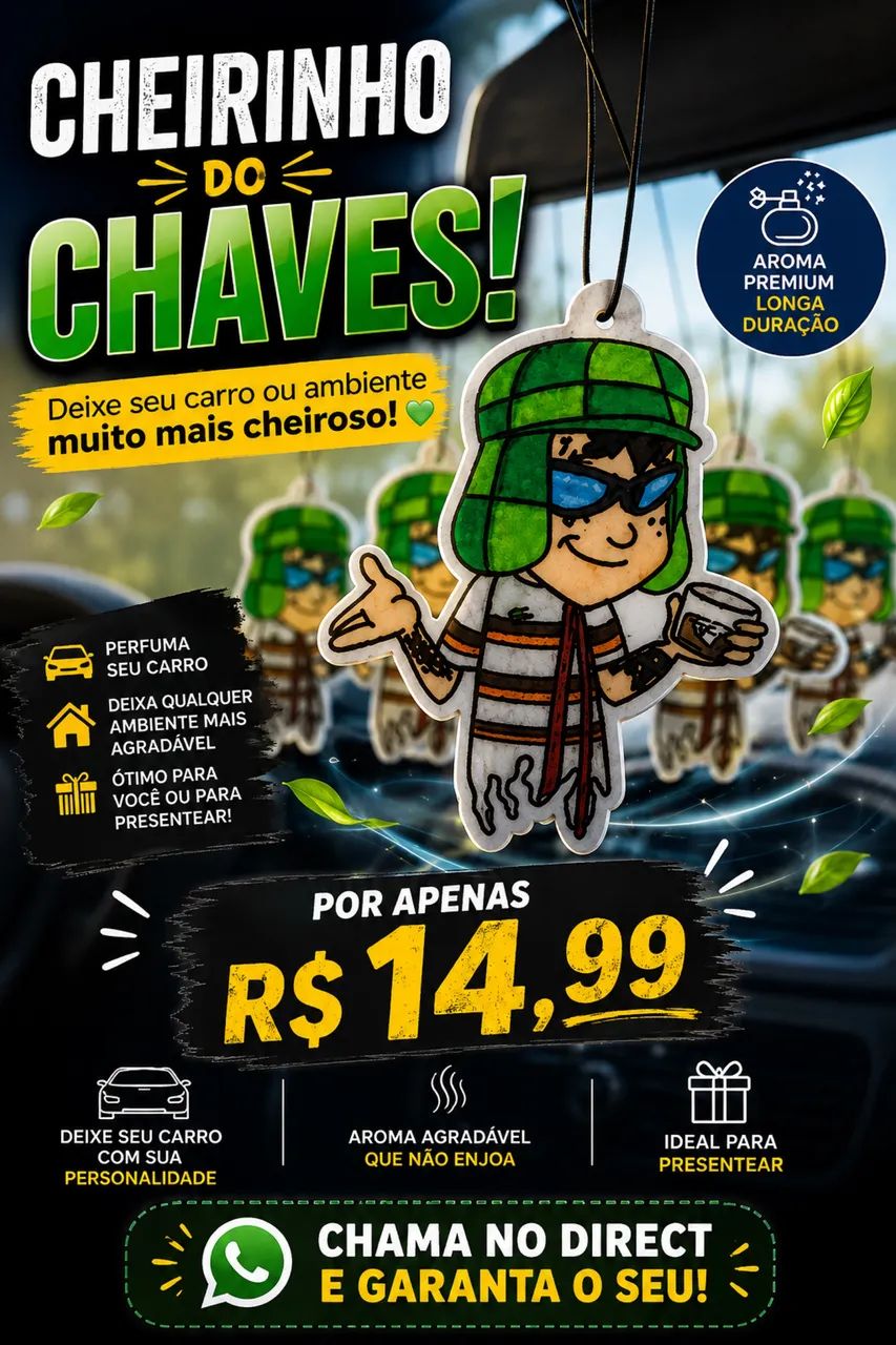 Aromatizante do Chaves 
