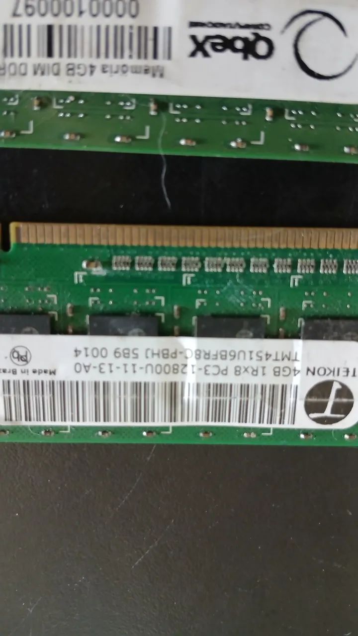 Memória DDR3 4Gb de Ram com Garantia - Foto 4