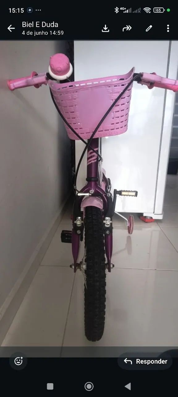 Bicicleta infantil aro 16 - Foto 3