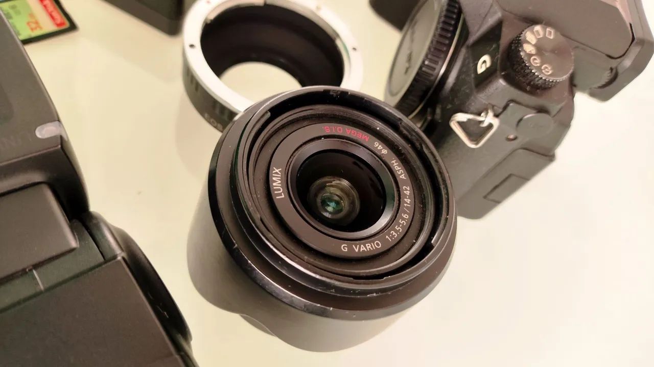 Lumix G7 muito conservada - Foto 2